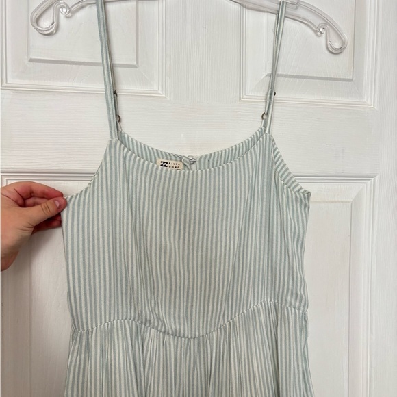 Billabong Blue Striped Dress - Picture 1 of 3